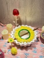 Handcrafted Crochet Hair Ball Bun Stick - Image 2